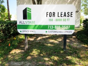All Stable Real Estate Sign 